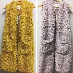 Faux Fur Vests